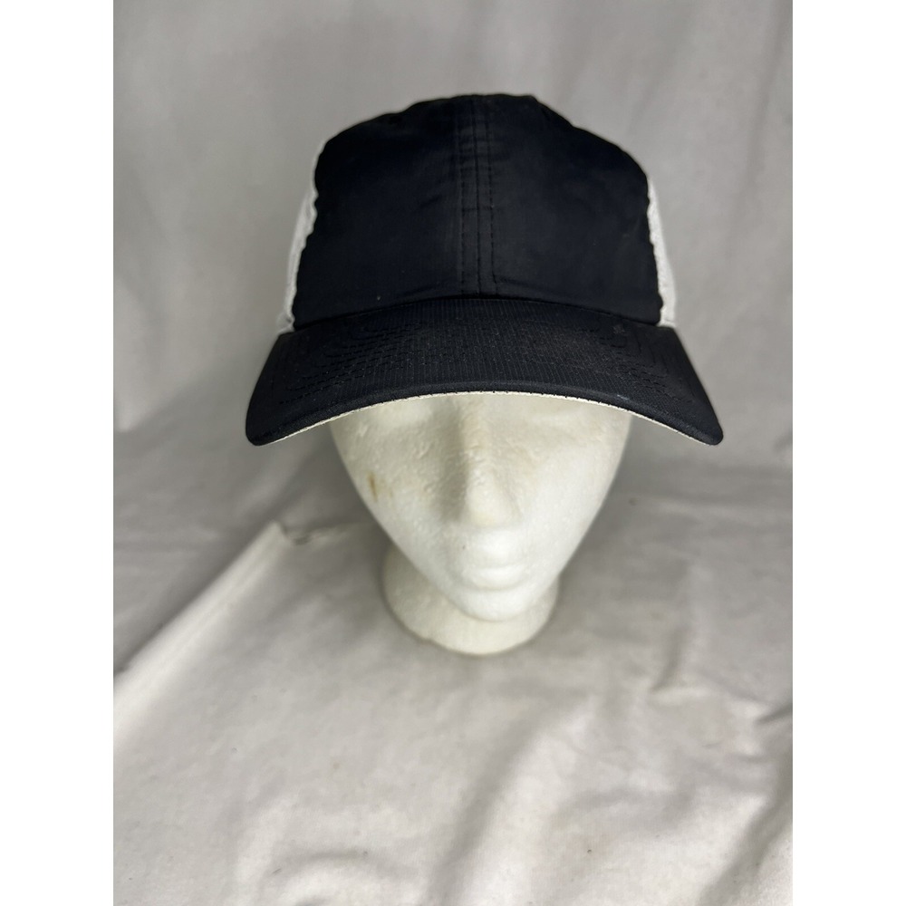 Greg Norman Shark Golf Hat Cap Black & White Adjustable Polyester